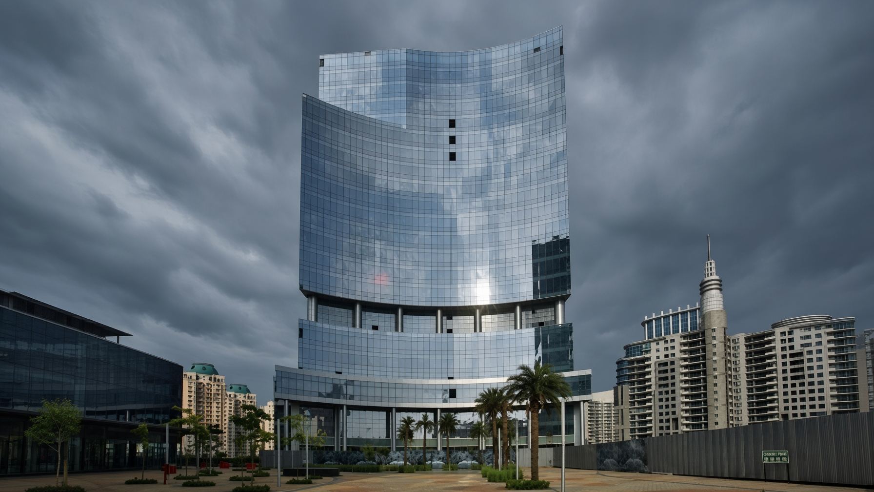 Two Horizon Centre on Golf Course Road, Gurugram